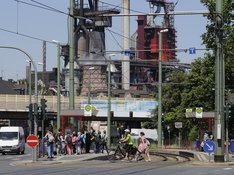 Hochöfen der ThyssenKrupp-Stahl AG, Duisburg-Bruckhausen, 2011 @Joachim Schumacher , RVR