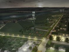 Landschaftspark Duisburg Nord - Entwurf Eingangsbereich wbp Landschaftsarchitekten / Presse RVR