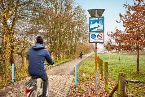 Emscher Radweg, Ruhrgebiet überregional Emscher Radweg © Ruhr Tourismus GmbH, OLFF APPOLDwww.olffappold.com
