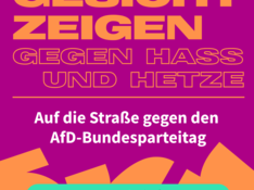 Aktion Gesicht zeigen